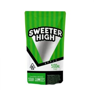Cannabis Infused Sour Gummies – Apple 500mg