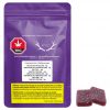 Description Wyld Elderberry Indica Enhanced THC:CBN gummies are a 2:1 product featuring a balanced dose of CBN. Made sustainably made using real fruit, botanical terpenes and natural flavours. Each gummy contains 5mg THC and 2.5mg CBN for a total of 10mg THC and 5mg CBN per pack. All Wyld gummies are packaged in an all-new compostable pouch, and their recipes are formulated by food scientists to provide consistent experiences that taste amazing. Wyld gummies use sunflower lecithin to improve bioavailability and onset time and are made to be thermostable up to 60°C, with a firm texture that doesn’t stick to your teeth. Each Wyld Elderberry Indica Enhanced gummy contains 5mg THC and 2.5mg CBN combined with the terpenes myrcene, linalool, beta-caryophyllene, and terpineol for a relaxed, restful experience. Wyld uses carbon neutral manufacturing to support a healthy planet.