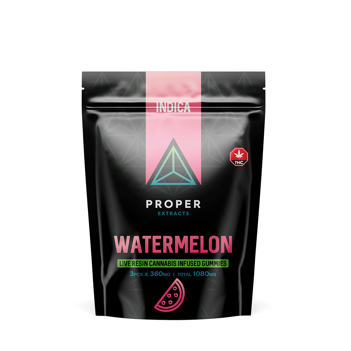 Proper Extracts Indica Watermelon Gummies Proper Extracts Indica Watermelon Gummies