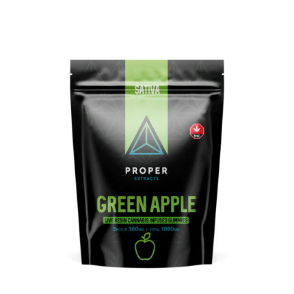 Proper Extracts Sativa Green Apple Gummies
