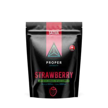 Proper Extracts Sativa Strawberry Gummies