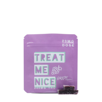 Treat Me Nice Grape Gummies
