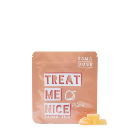 Treat Me Nice Peach Gummies